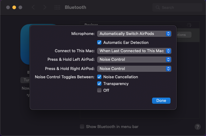 How to customise AirPods settings on your MacBook