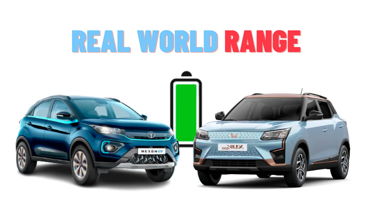 Mahindra XUV400 vs Tata Nexon EV MAX realworld range compared