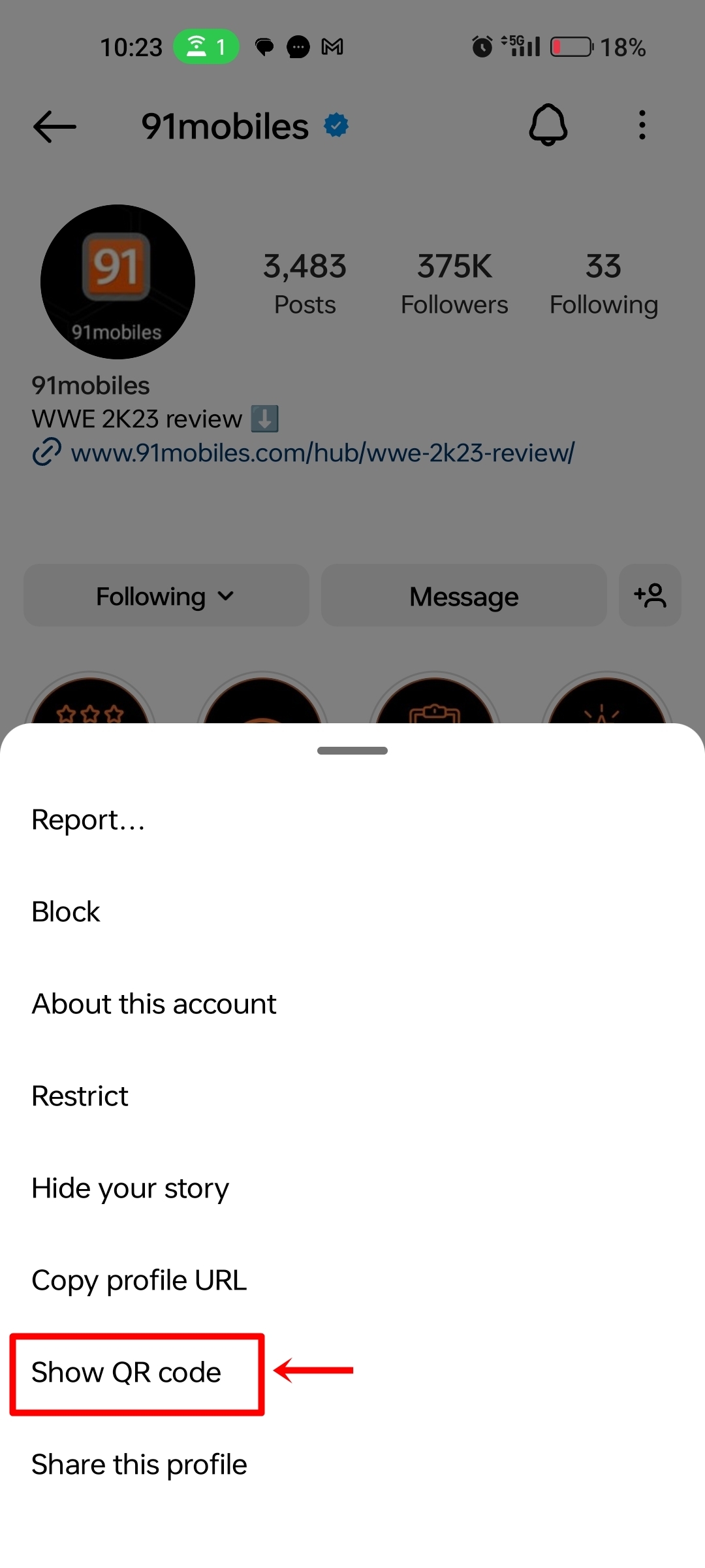Share Instagram profile How to share Instagram profile through links