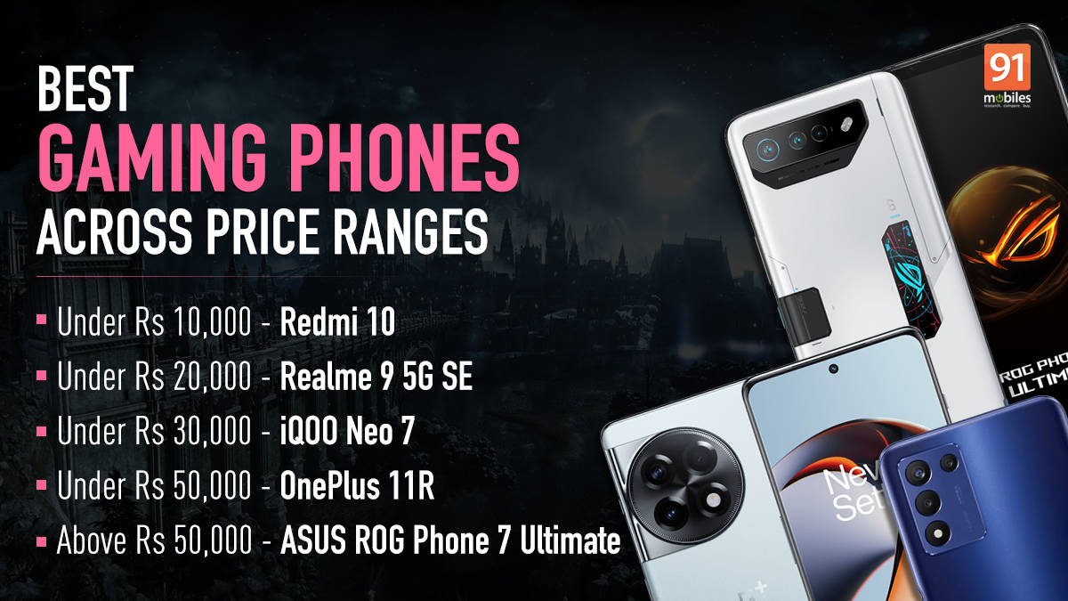 Best gaming phones to buy across various price points
