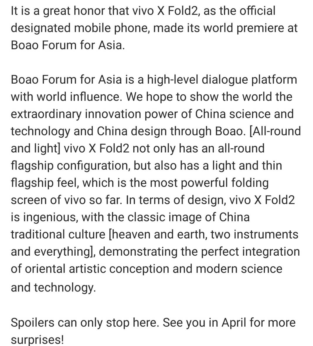 Vivo X Fold 2 foldable smartphone launch timeline teased, could launch