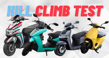 TVS iQube S vs Ola S1 Pro vs Ather 450X hill climb test: which electric scooter is the quickest?