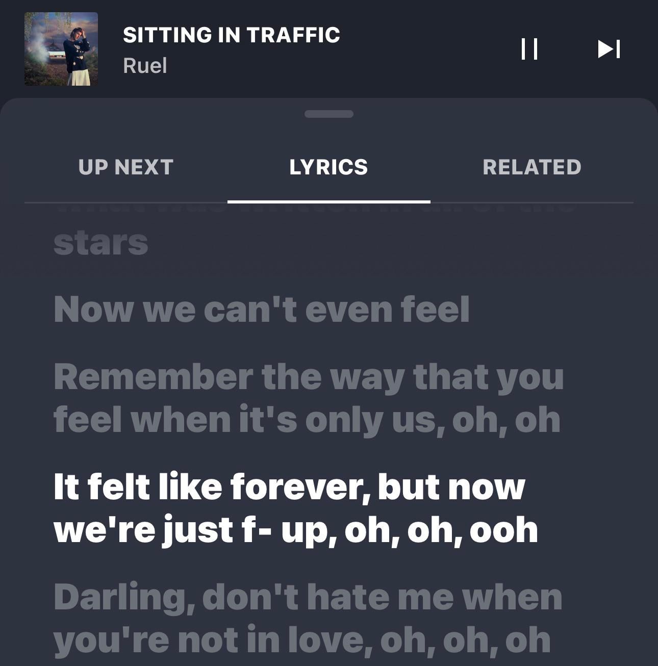 YouTube Music real-time lyrics feature