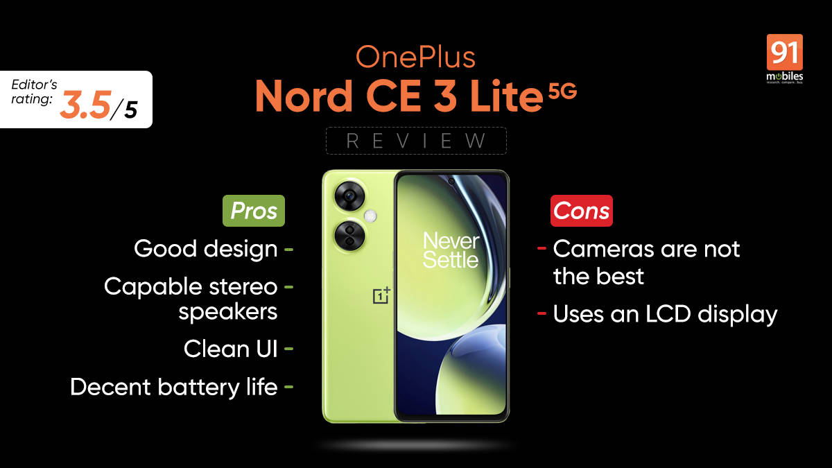 Review: OnePlus Nord CE 3 Lite 5G (8GB+256GB) - MegaBites