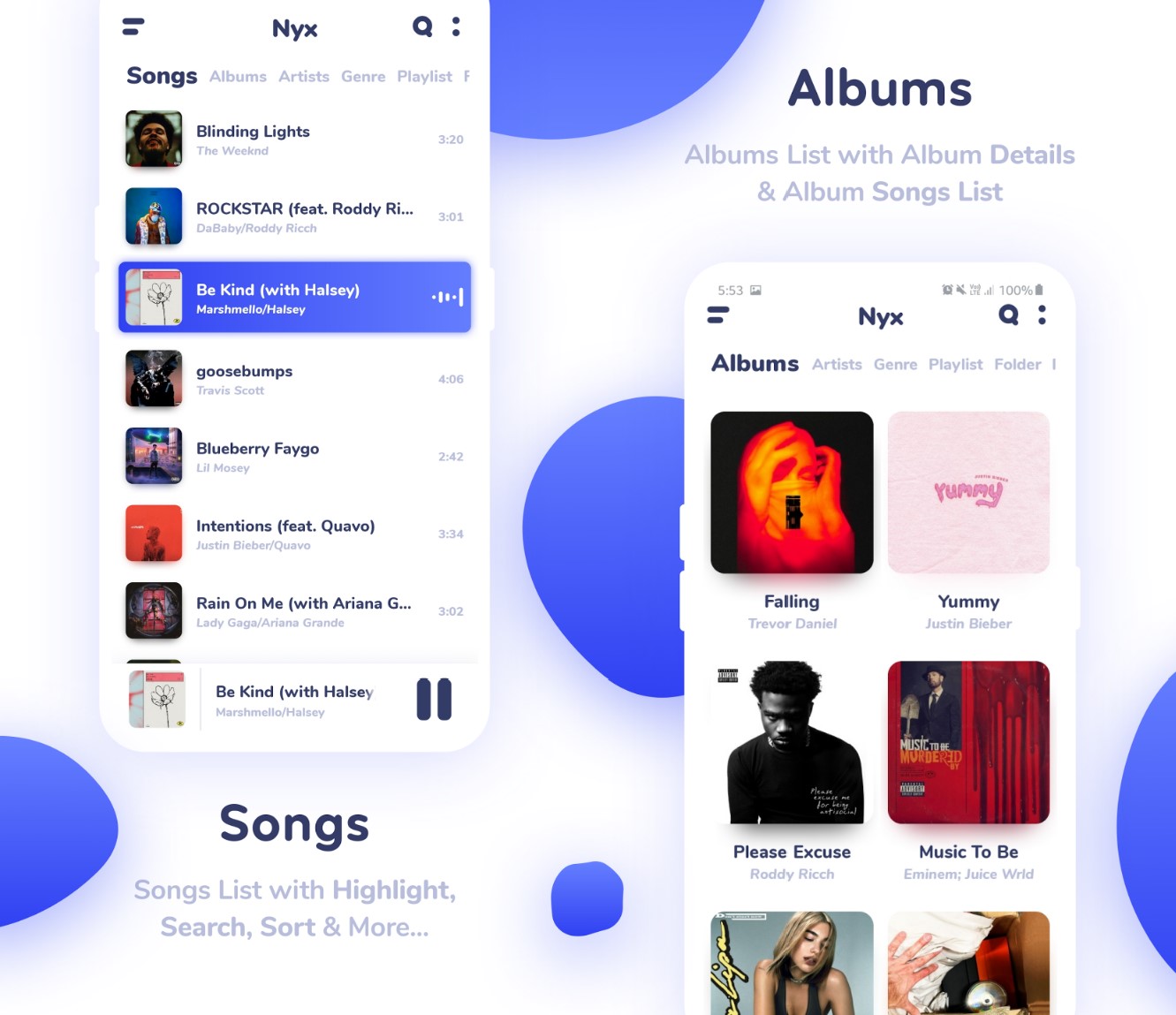 Nyx Music Player for Android