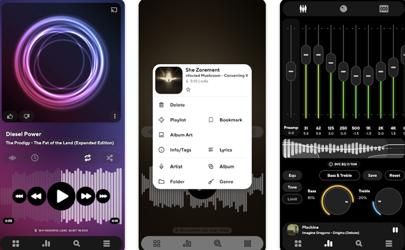 Top 10 offline music player apps for Android in 2024