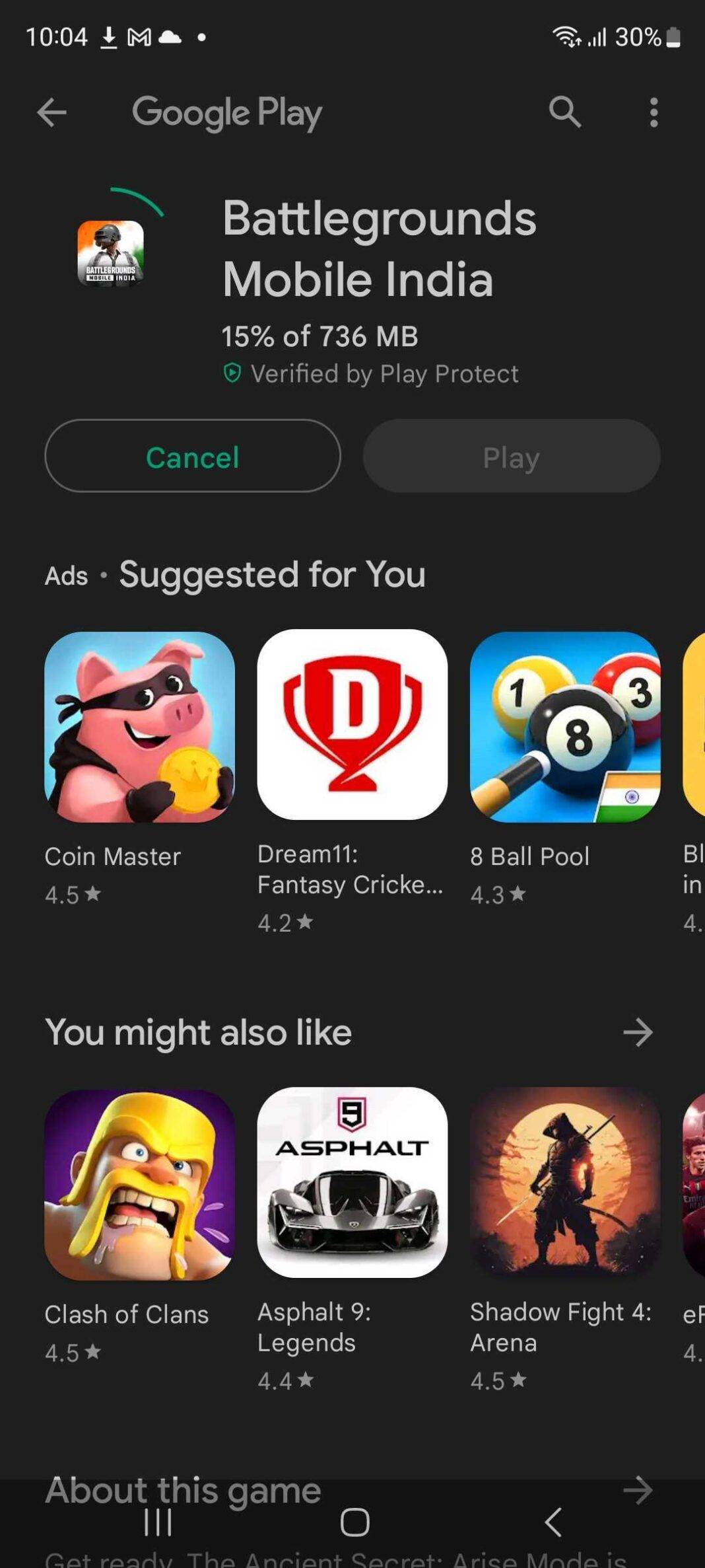 BGMI unban: game available to download through Google Play Store link