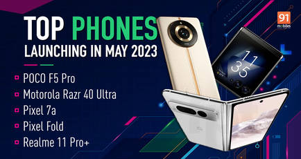 Top phones launching in May 2023: Motorola Razr 40 Ultra, Pixel 7a, iQOO Neo 8 Pro, and more