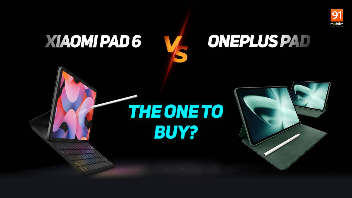 Xiaomi Pad 6 vs OnePlus Pad which one should you buy?