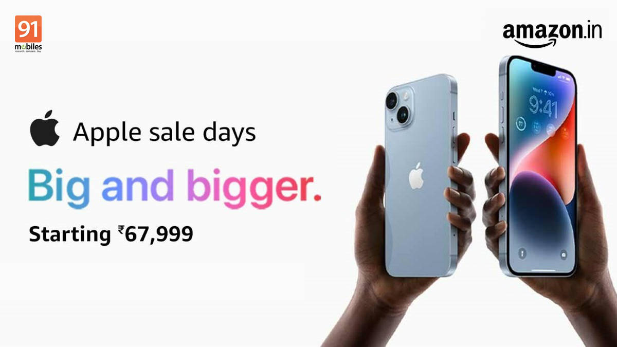 Apple days sale live on Amazon check out iPhone 14, iPhone 14 Plus
