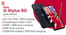 Moto G Stylus 5G with Snapdragon 6 Gen 1, 120Hz display launched in the US: price, specifications