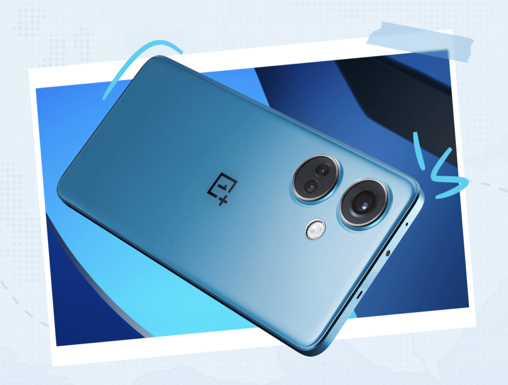 Aqua Surge color option of Nord CE 3