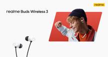 Realme Buds Wireless 3 neckband launching in India alongside Narzo 60 and Narzo 60 Pro