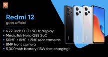 Redmi 12 with 6.79-inch display, 50MP camera, 5,000mAh battery launched globally: price, specifications