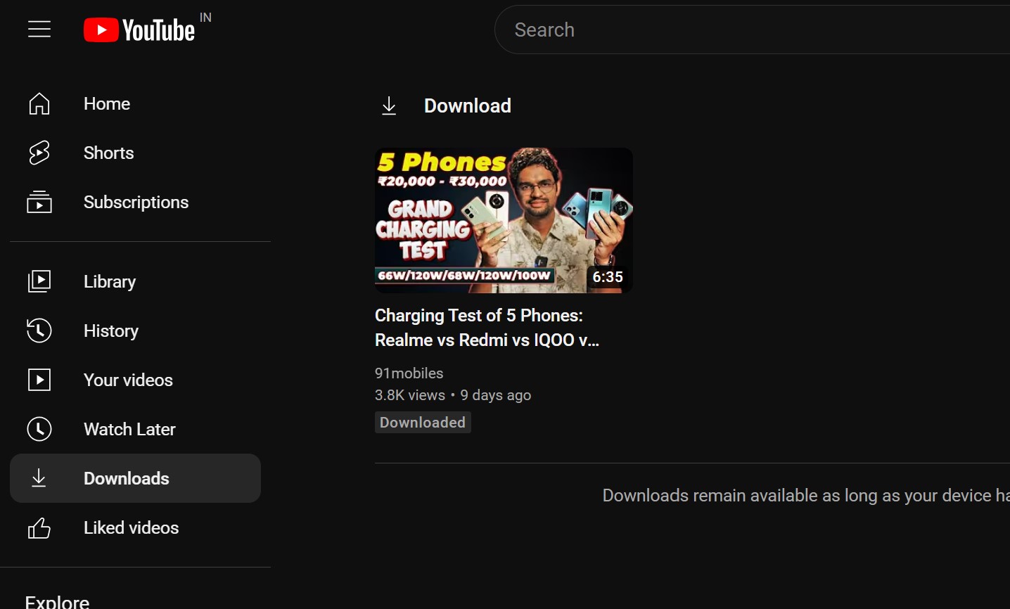 Download YouTube video from YouTube