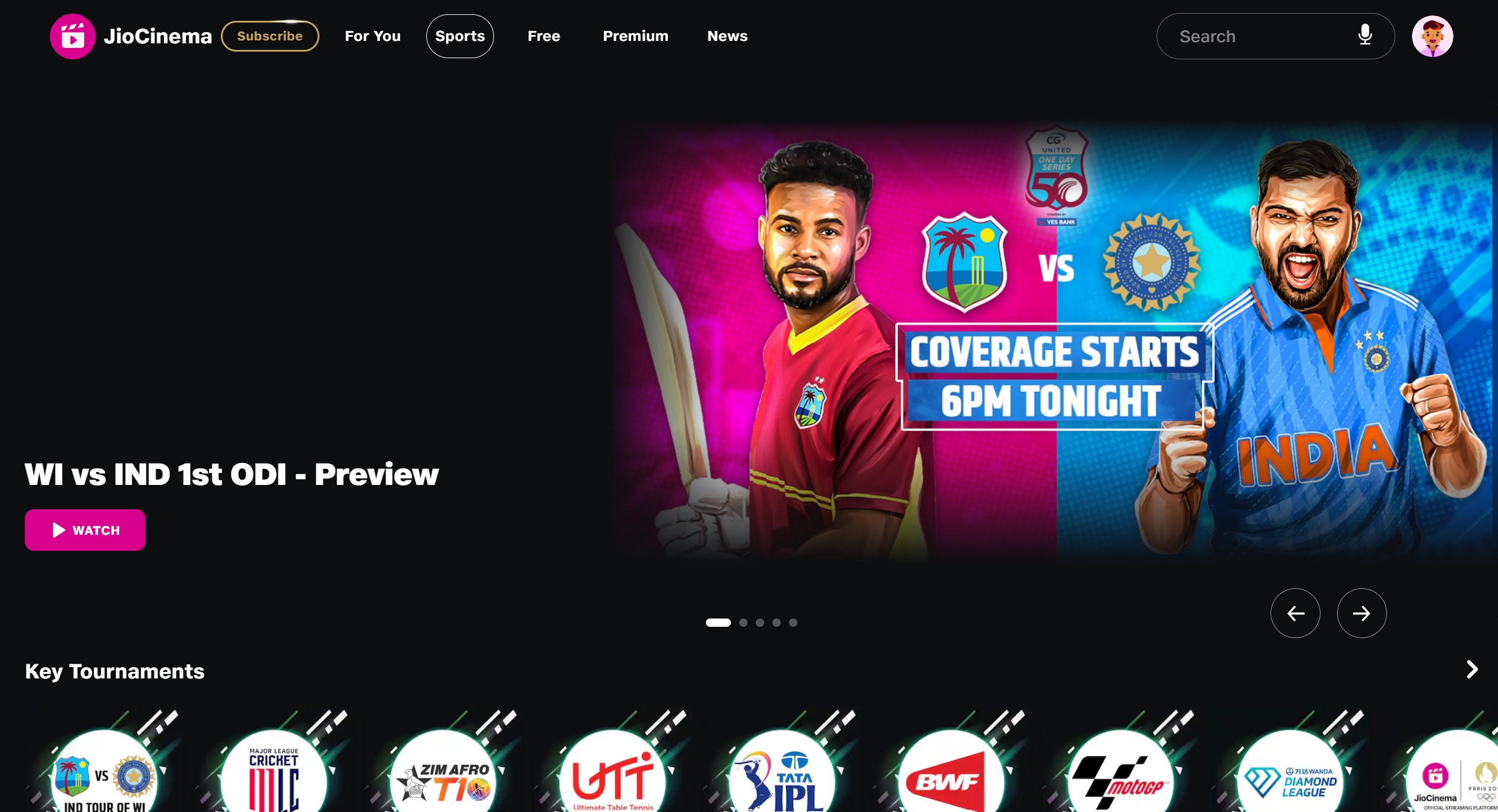 How to watch India vs West Indies live stream online
