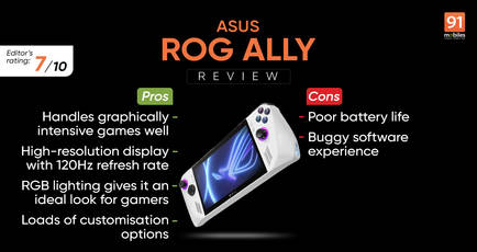 ASUS ROG Ally review: pushing the boundaries for portable gaming