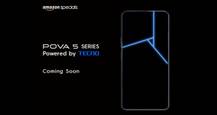 Tecno POVA 5 Pro with rear LED lights to launch in India soon, design teased on Amazon