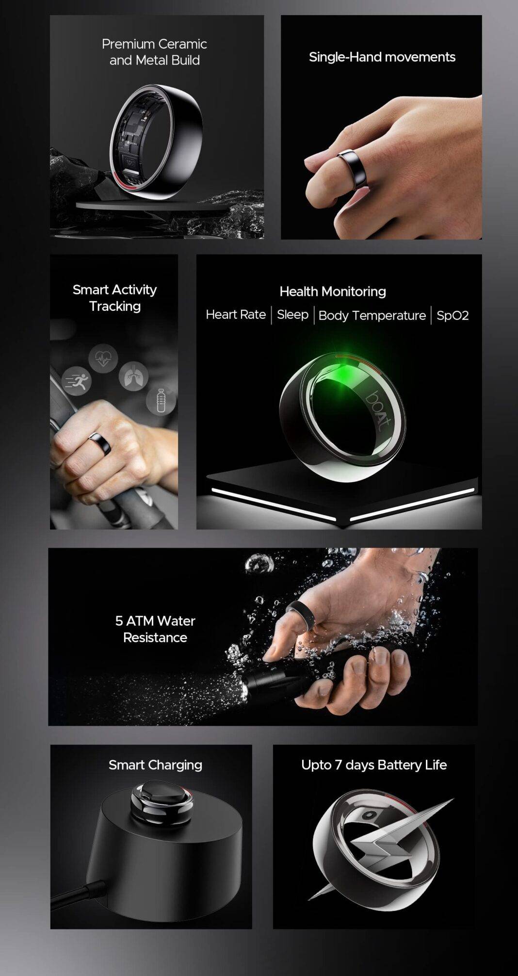 boAt smart Ring price in India announced features, availability