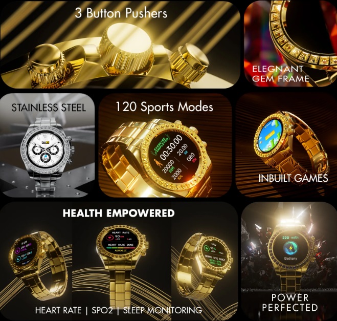 Fire-Boltt Blizzard Ultra features