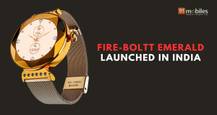 Fire-Boltt Emerald smartwatch with Bluetooth calling launched under Rs 6,000 in India