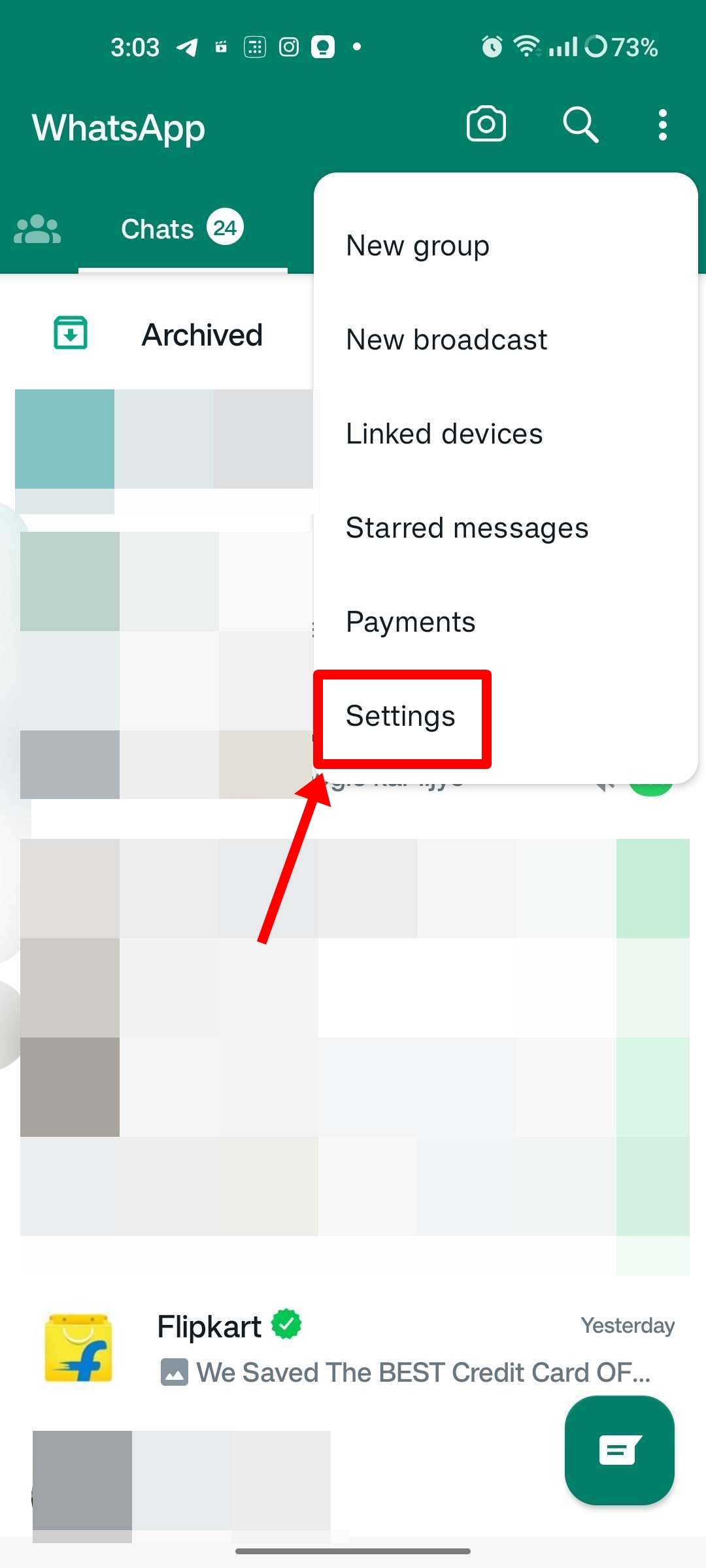 How to silence unkown callers on WhatsApp