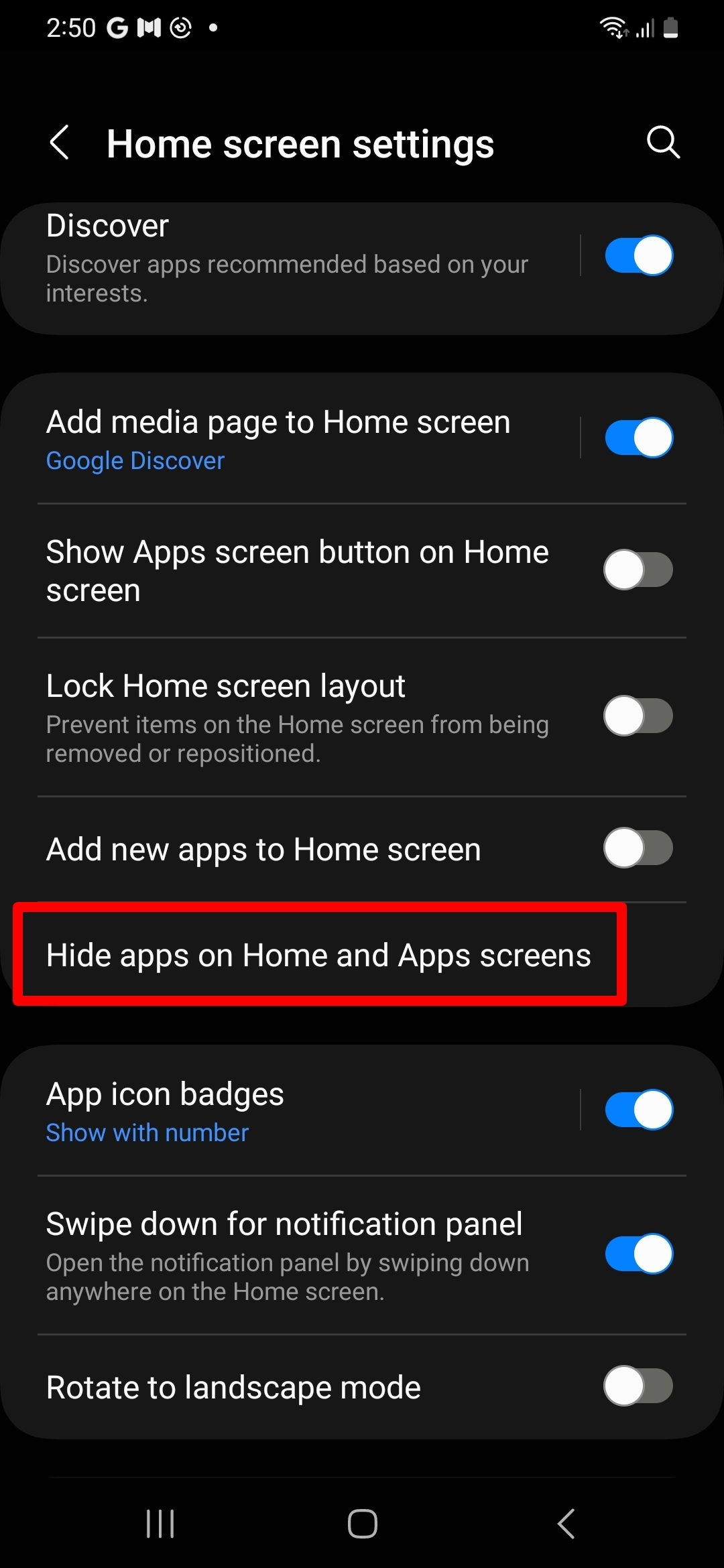 How To Hide Games On Android In Settings 