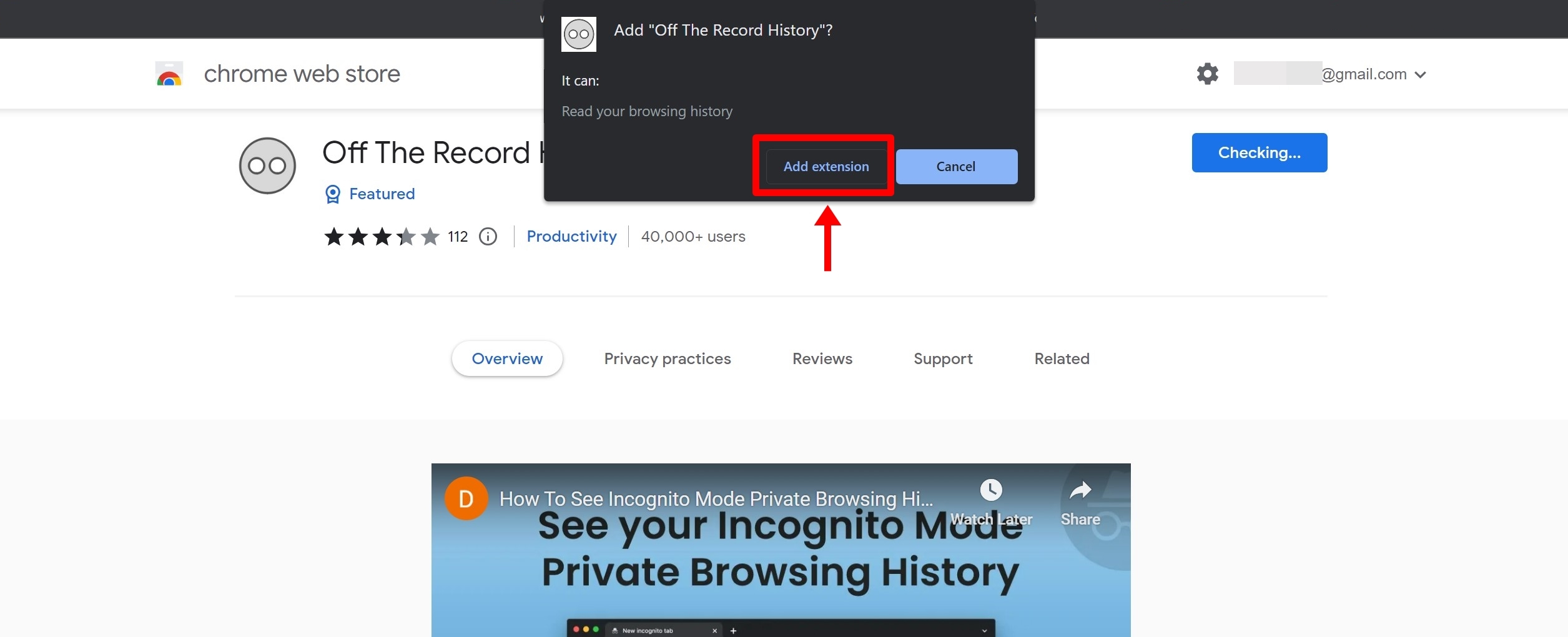 How To See Incognito History On Pc