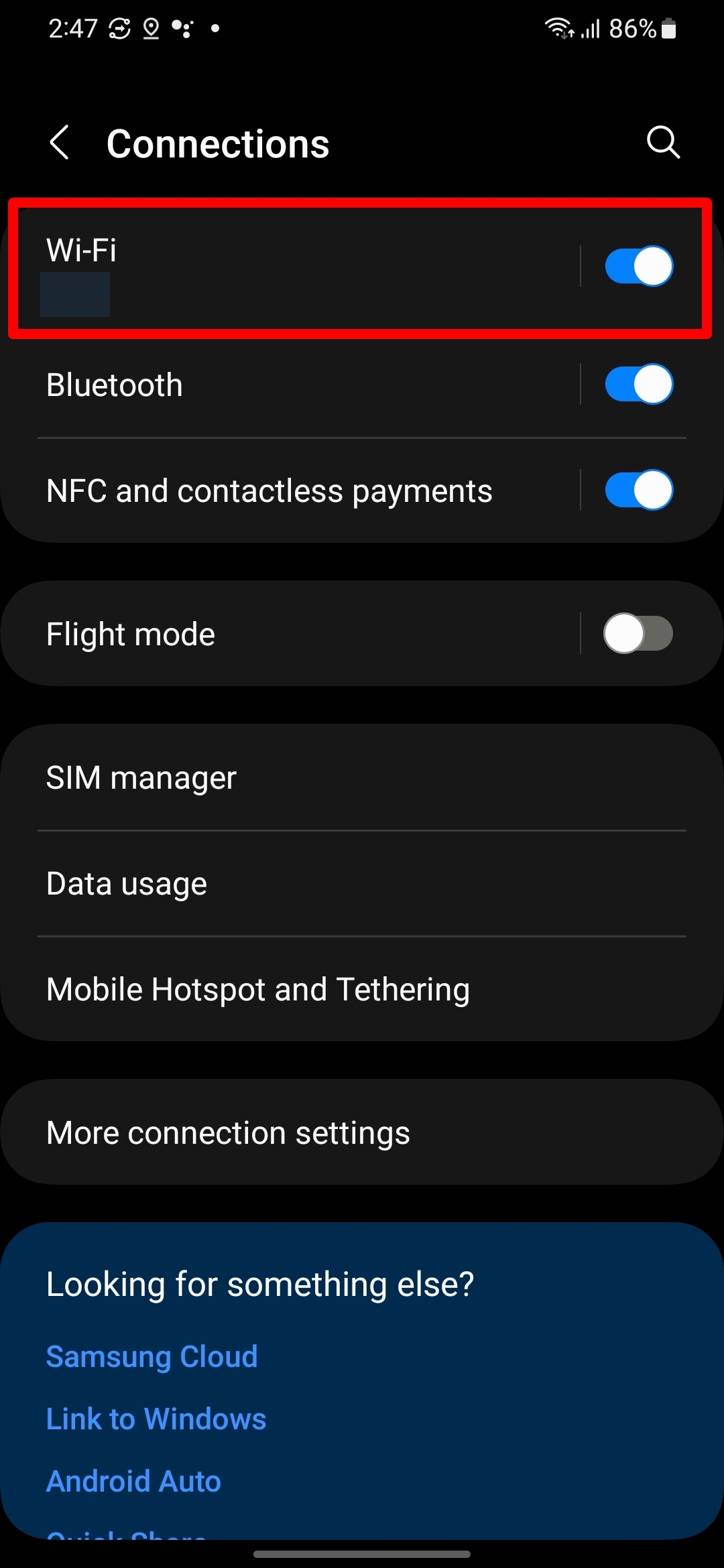 View WiFi password on Samsung phone