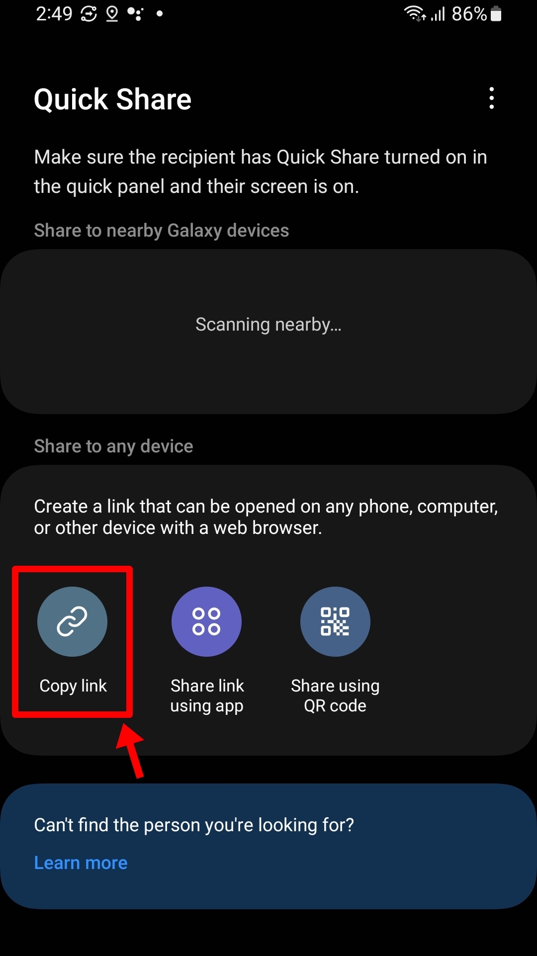 View WiFi password on Samsung phone