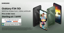 Samsung Galaxy F34 5G offers incredible features at a pocket-friendly price! Pre-order now on Flipkart