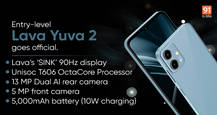 Lava Yuva 2 phone priced under Rs 7,000 launched; comes with 90Hz display, 13MP camera, and more