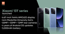Xiaomi 13T, Xiaomi 13T Pro with MediaTek Dimensity SoCs, 144Hz display, 50MP camera launched globally: price, specifications