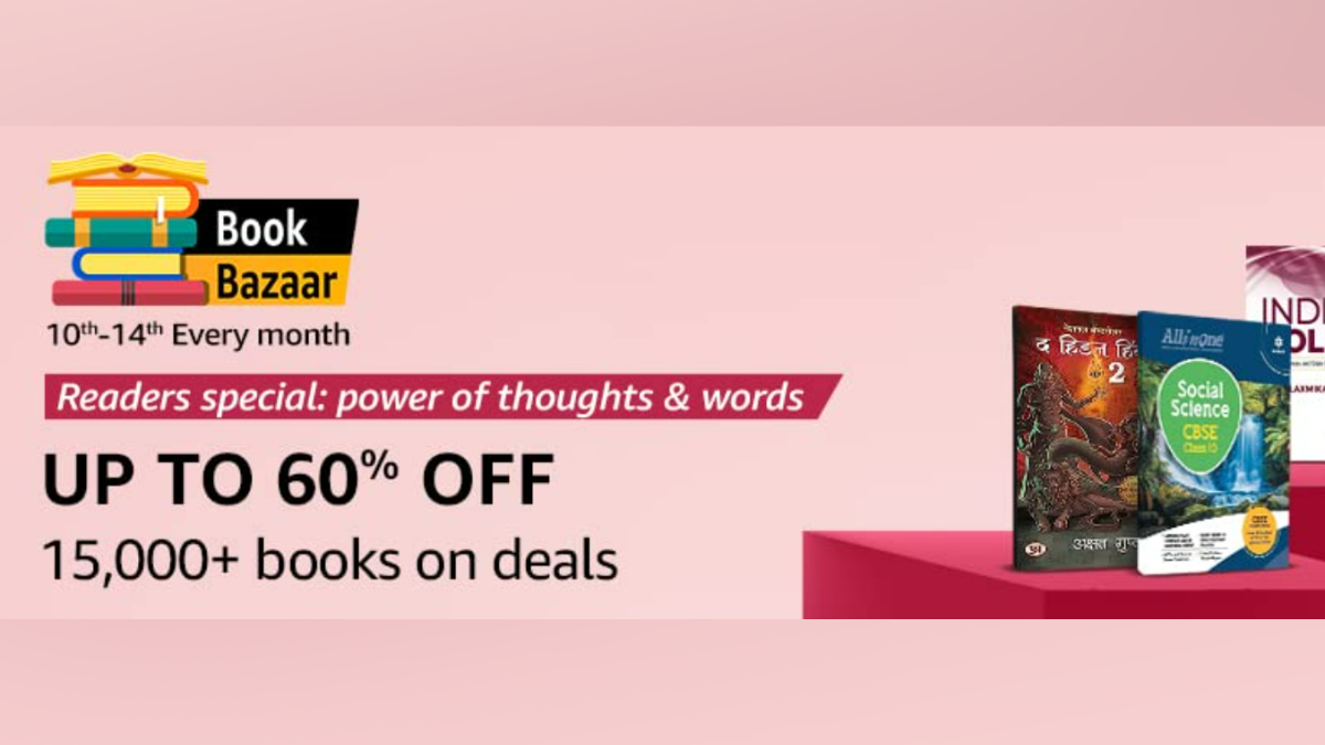 Amazon Book Bazaar sale