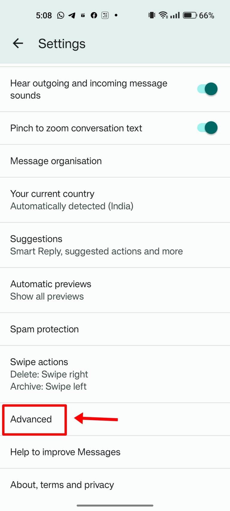 Vi SMS centre number check statewise list