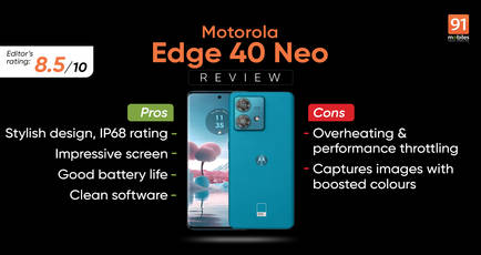 Motorola Edge 40 Neo review: a stylish, compelling contender