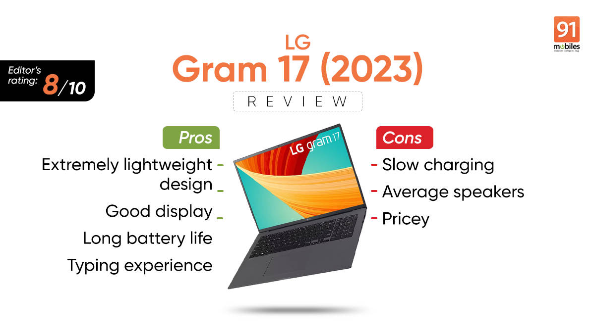 The new LG Gram 17: a high performance but too flexible