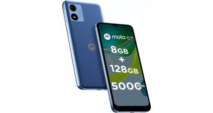 Moto E13 now available in India in a Sky Blue colour variant, and at a special discounted price