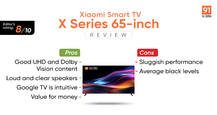 Xiaomi Smart TV X Series 65-inch review: big screen at a competitive price