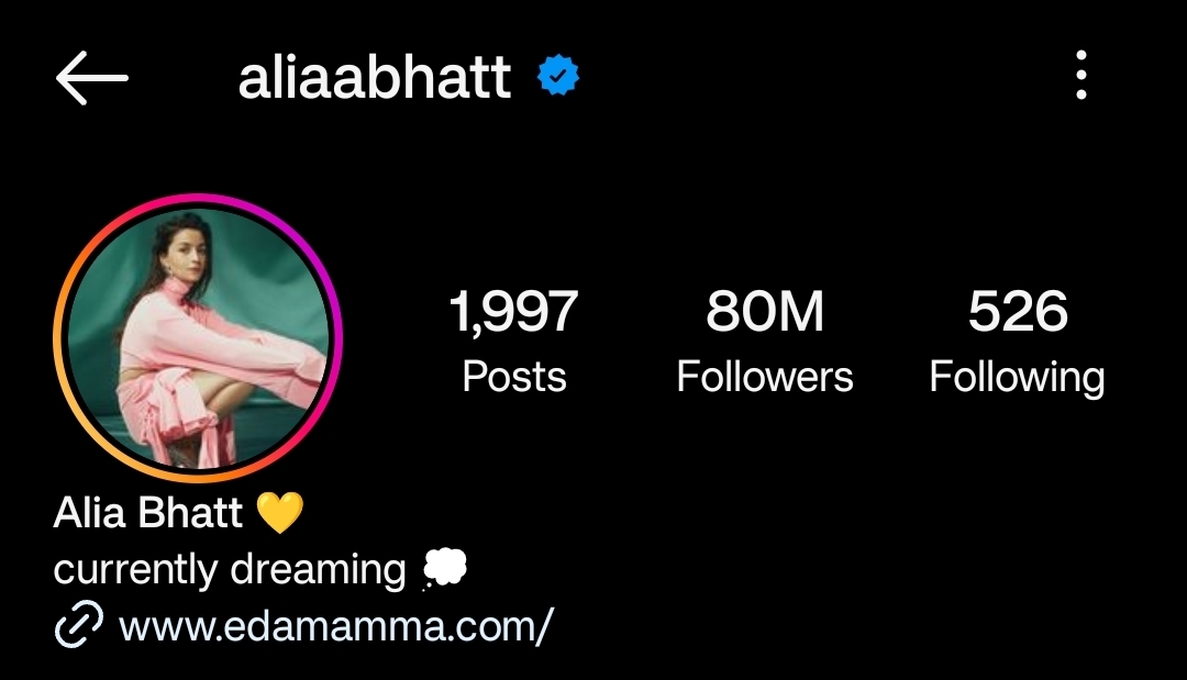 12 most followed Instagram accounts in India (October 2023)