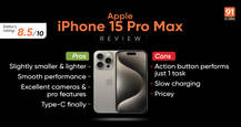 iPhone 15 Pro Max review: no Lightning, lots of thunder