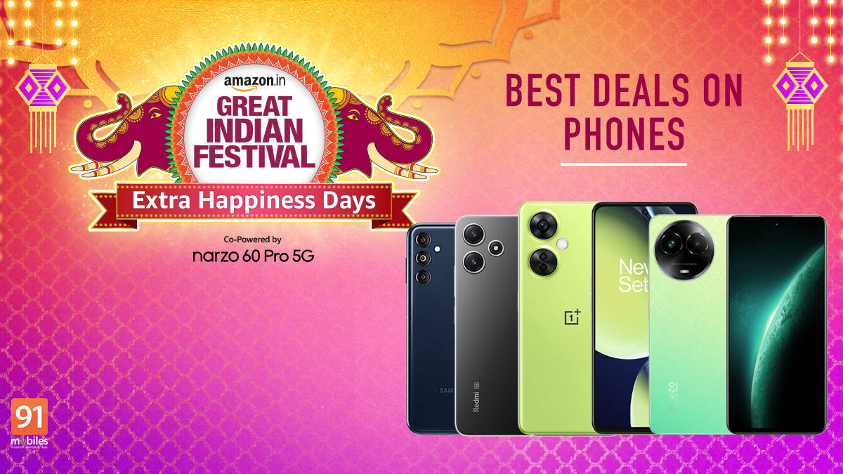 Amazon Extra Happiness Days sale: Best deals on phones | 91mobiles.com