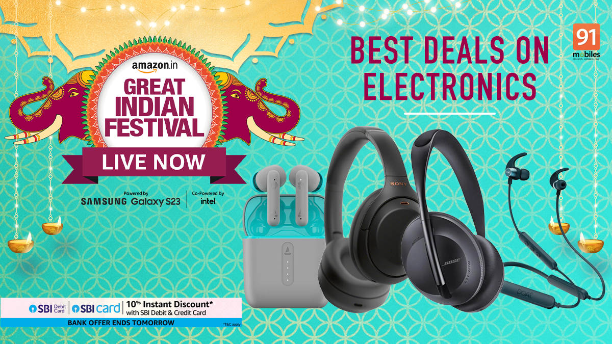 Amazon Great Indian Festival sale Best deals on electronics