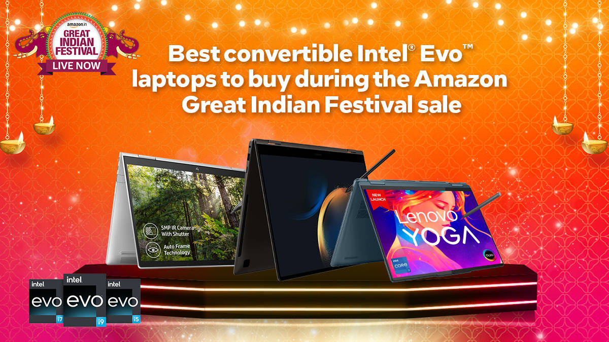 Best convertible Intel® Evo™ laptops to buy during the Amazon Great Indian Festival sale