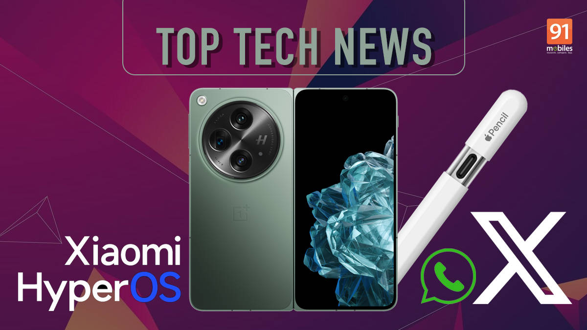 Top tech news this week: OnePlus Open India launch, Xiaomi HyperOS and more