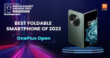 Indian Gadget Awards - Best Foldable Smartphone 2023 winner: OnePlus Open