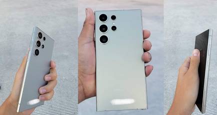 Alleged Samsung Galaxy S24 Ultra live images leak, flat display and silver colour revealed