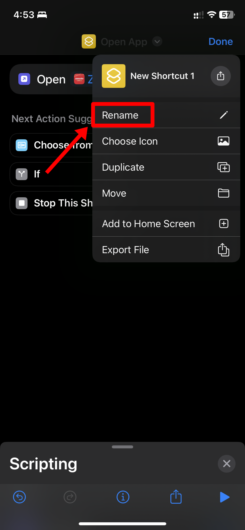 How to hide apps using Shortcuts app on iPhone