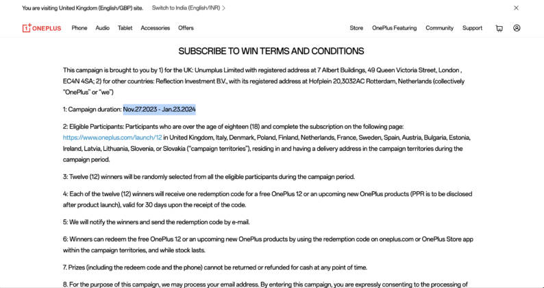 OnePlus 12 launch teaser