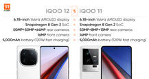 Comparing iQOO 12 and iQOO 11: here are the upgrades the latest iQOO flagship brings